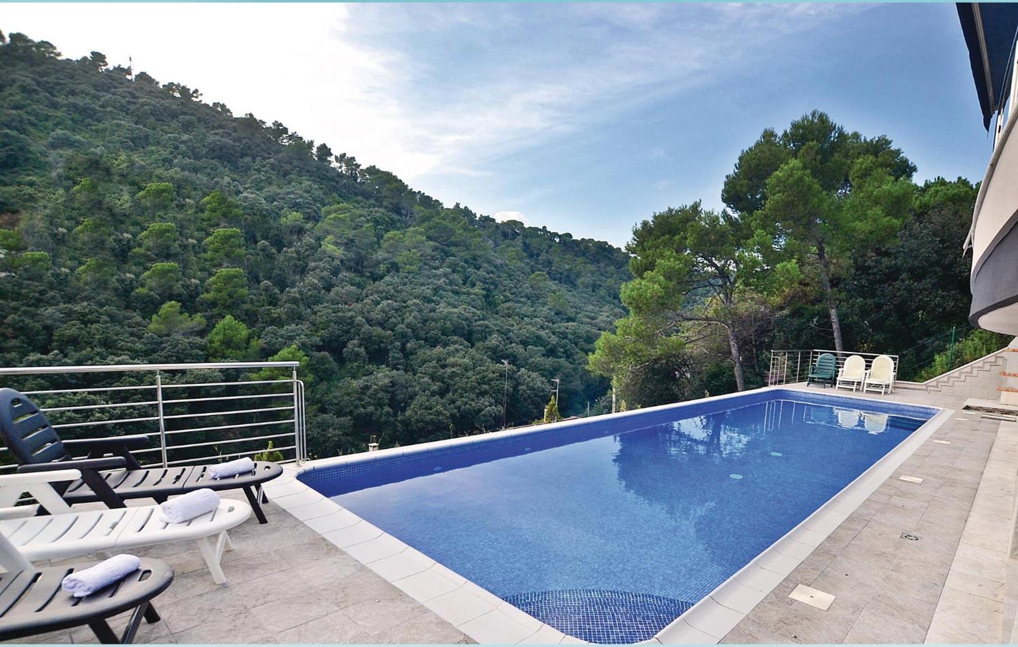 Nice Home In Santa Susanna With House Sea View Экстерьер фото