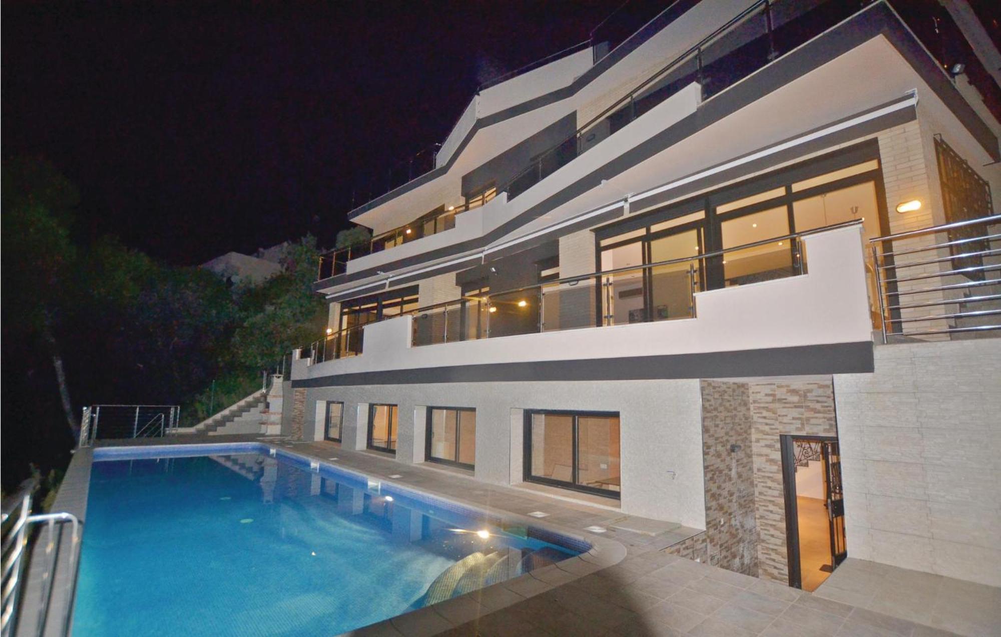 Nice Home In Santa Susanna With House Sea View Экстерьер фото