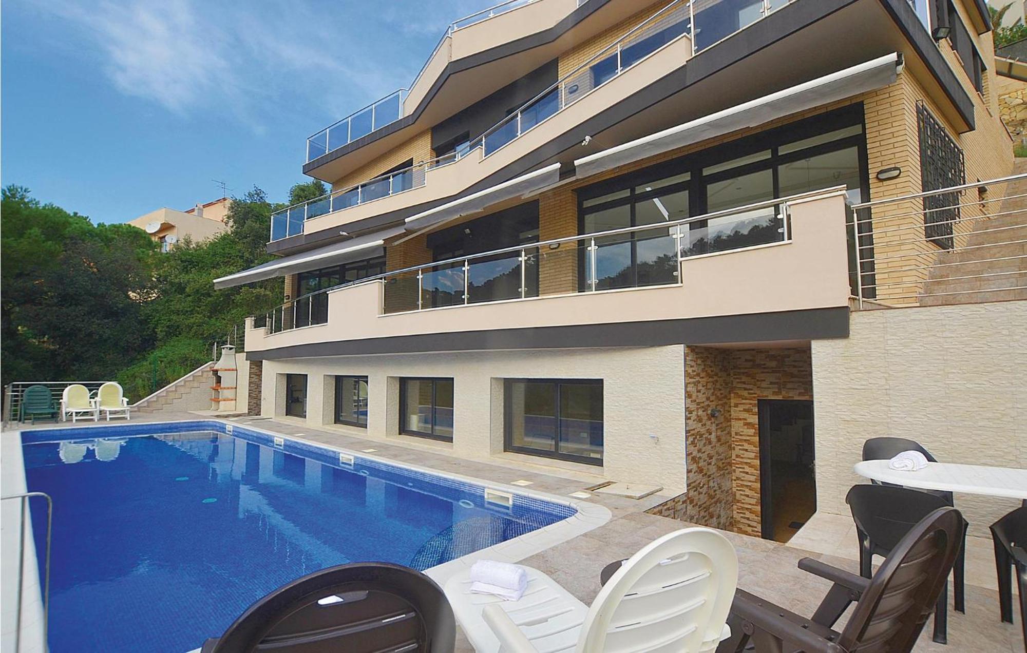 Nice Home In Santa Susanna With House Sea View Экстерьер фото