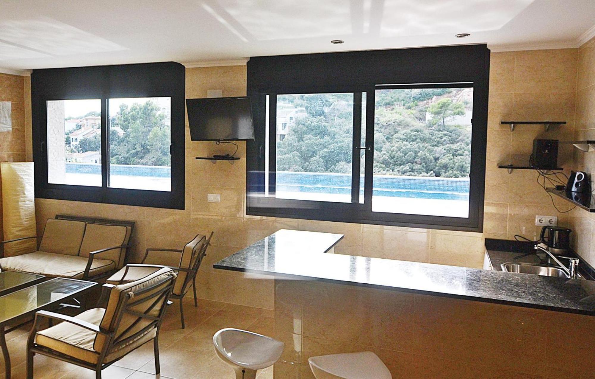 Nice Home In Santa Susanna With House Sea View Экстерьер фото